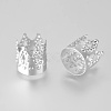 Plated Metal Hair Coil Cuffs OHAR-WH0016-25D-2