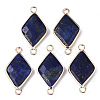 Natural Lapis Lazuli Links Connectors G-S359-107C-1