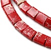 Synthetic Imperial Jasper Beads Strands G-F762-A05-01-4