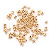 Brass Crimp Beads Covers X-KK-F824-036B-G-1