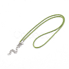Waxed Cord Necklace Making NCOR-T001-16-2