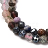 Natural Mixed Gemstone Beads Strands G-RM2025-A16-4mm-8