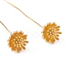 Brass Daisy Flower Head Pins  LS-FIND-B009-09G-3