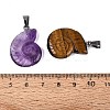 Natural Mixed Stone Pendants G-Q601-45-3