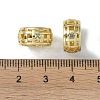 Rack Plating Brass Beads KK-A220-24I-G-2