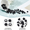 100Pcs 1-Hole Aluminum Buttons DIY-NB0007-77C-4