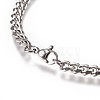 Tarnish Resistant Men's Curb Chain X-BJEW-E369-14B-2