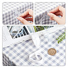 Globleland 48Pcs 2 Style  Transparent Plastic Anti-slip Tablecloth Clips AJEW-GL0002-15-3