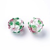 Handmade Bumpy Lampwork Beads LAMP-E021-07G-1