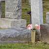 Plastic Cemetery Vase with Stake AJEW-WH0709-444A-6