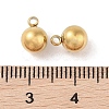 Ion Plating(IP) 304 Stainless Steel Charms STAS-G336-04D-G-3