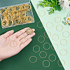 200Pcs Brass Linking Rings UNKW-UN0002-99A-4