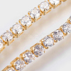 Adjustable Brass Micro Pave Cubic Zirconia Bracelets BJEW-G588-01-3