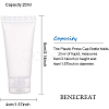 20ml Matte PE Plastic Refillable Flip Top Cap Bottles LS-MRMJ-WH0024-01A-2