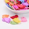 Baby Shower Ornaments Acrylic Baby Feet Pendants X-PAB215Y-1