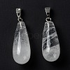 Natural Quartz Crystal Pendants X-G-F707-16-2