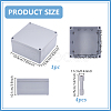 Outdoor Waterproof ABS Plastic Junction Box AJEW-WH0485-27A-2