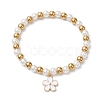 Glass Pearl Stretch Bracelets BJEW-JB10943-3