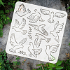 PET Hollow Out Drawing Painting Stencils DIY-WH0391-0647-3