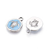 304 Stainless Steel Pendants X-STAS-N108-08B-P-2