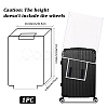 Transparent PVC Luggage Cover AJEW-WH20080-52O-2