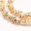 Electroplate Non-magnetic Synthetic Hematite Beads Strands G-L485-16-G-2