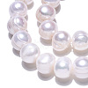 Natural Cultured Freshwater Pearl Beads Strands PEAR-S001-8-9mm-3-4
