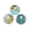 Natural Flower Amazonite Pendants G-C140-10G-1