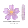 20Pcs 5 Colors Translucent Resin Cabochons OHAR-YW0001-01-4