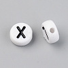 Opaque Acrylic Beads X-SACR-T338-11A-2