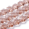 Transparent Glass Beads GLAA-Q066-10mm-C15-1