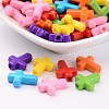 Opaque Acrylic Beads SACR-436-M-2