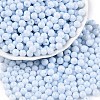Opaque Baking Paint Glass Beads DGLA-T004-02N-3
