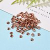 Brass Tiny Bead Cones X-KK-O043-04RG-6
