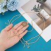 Brass Rhinestone Bridal Headbands for Women OHAR-WH20014-003G-4