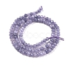 Dyed Natural Malaysia Jade Rondelle Beads Strands G-E316-2x4mm-33-2