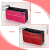 2Pcs 2 Colors Purse Multifunctional Organizer Insert FIND-WR0010-69B-5