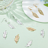 20Pcs 2 Colors Brass Pendants KK-BBC0011-26-4