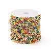 Brass Enamel Curb Chains CHC-C003-13G-01-3