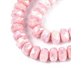 Anti-Tarnish Electroplate Glass Beads Strands GLAA-T025-8mm-11H-3