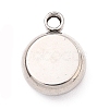 304 Stainless Steel Charms STAS-I165-04B-P-3
