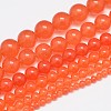 Natural & Dyed Malaysia Jade Bead Strands G-A146-6mm-A07-3