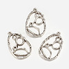 Tibetan Style Alloy Pendants EA10905Y-1