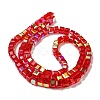 Electroplate Glass Beads Strands EGLA-M031-01A-HR02-2
