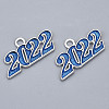 Alloy Enamel Pendants PALLOY-N160-001-02S-RS-3