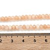 Dyed Natural Malaysia Jade Rondelle Beads Strands G-E316-2x4mm-01-3