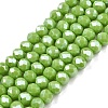 Electroplate Glass Beads Strands EGLA-A044-P3mm-A30-1