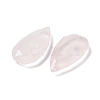 Natural Rose Quartz Faceted Pendants G-D082-01G-2