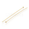 Brass Ball Head Pins X-KK-G331-10-0.8x50-3