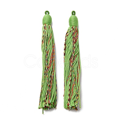 Cotton Tassel Pendants FIND-D302-03O-1
